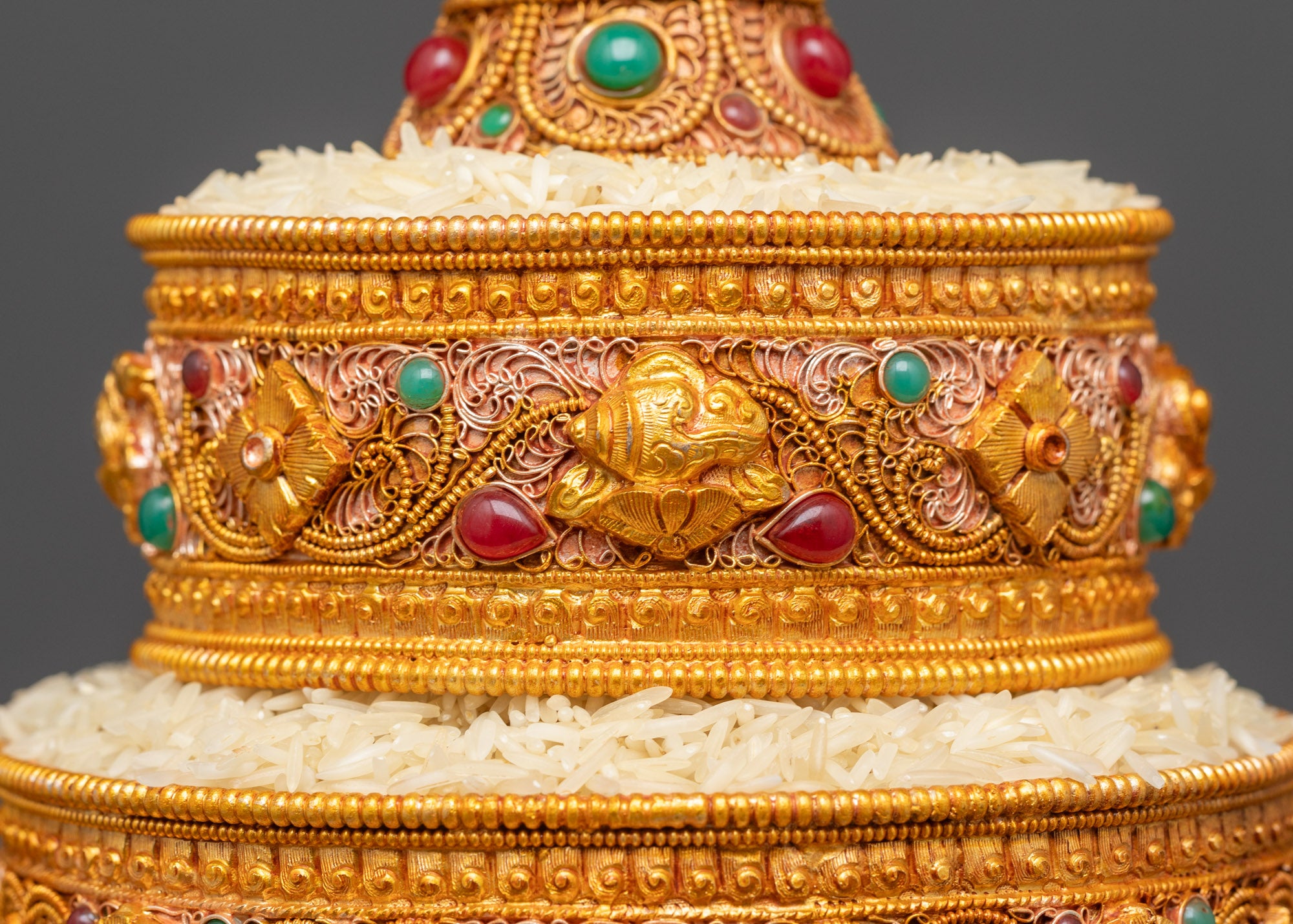 8" Inch Tibetan Ratna Mandala Set | Enhance Spiritual Energy