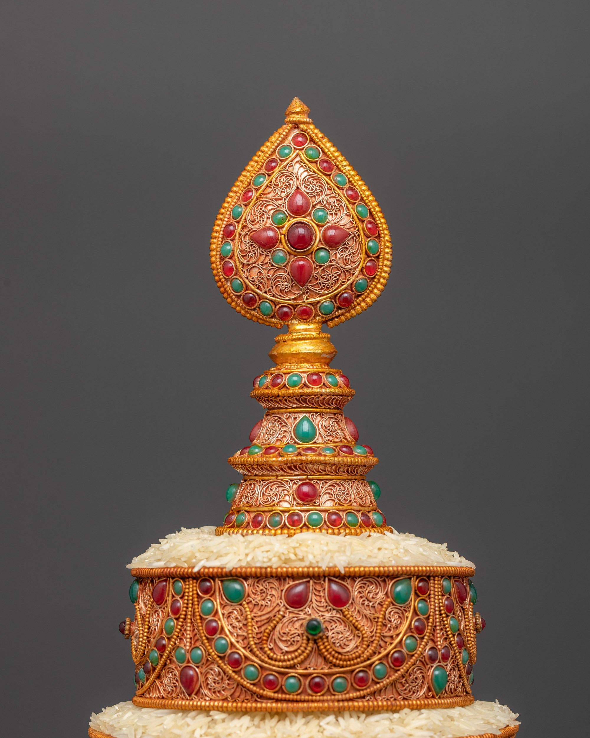 8" Tibetan Ratna Mandala | Sacred Mandala for Spiritual Harmony