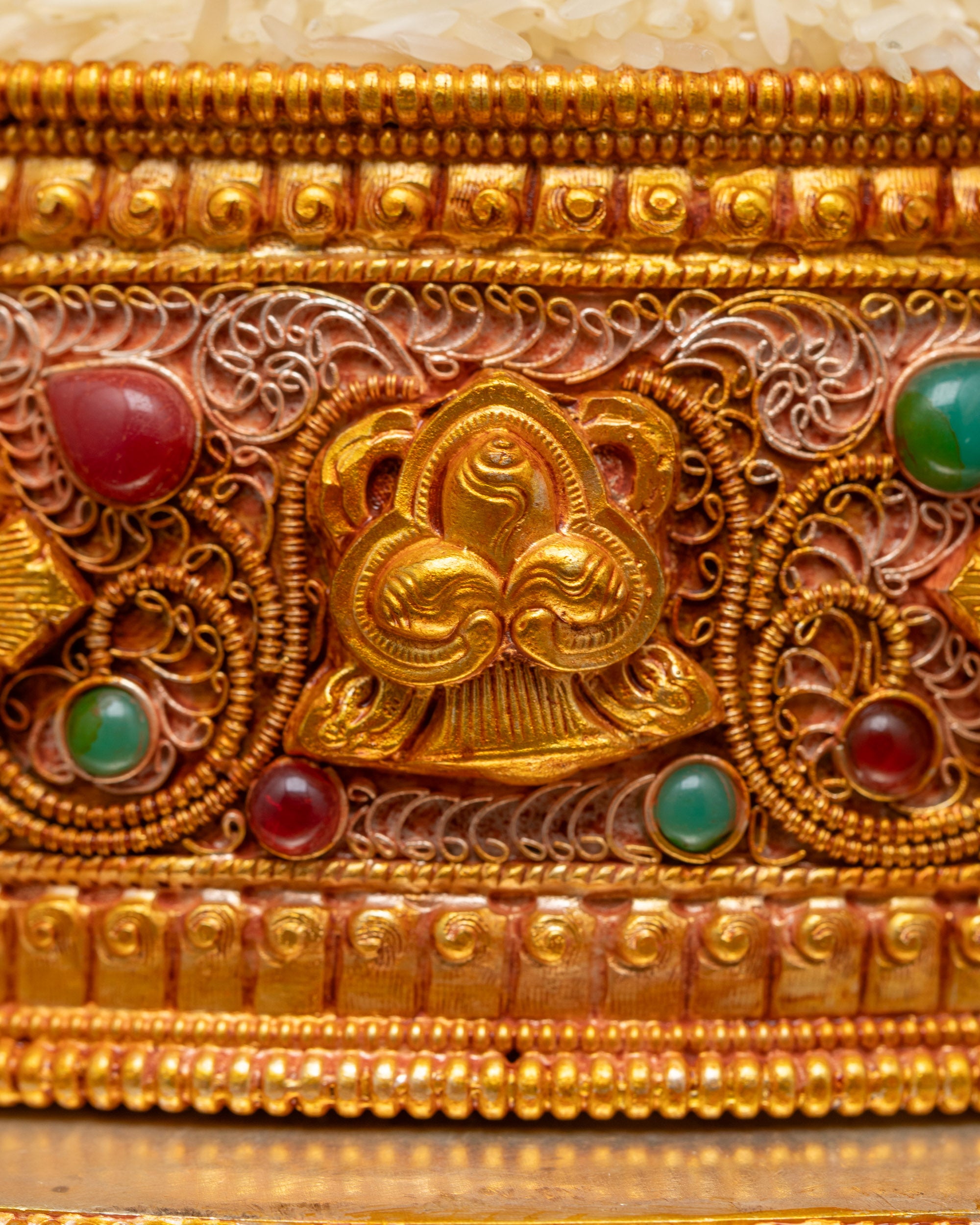 8" Inch Tibetan Ratna Mandala Set | Enhance Spiritual Energy