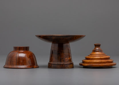 Handcrafted Tibetan Tea Bowl | Traditional Expert Craftsmanship