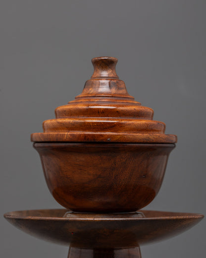 Handcrafted Tibetan Tea Bowl | Traditional Expert Craftsmanship