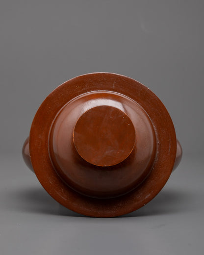 Handmade Wooden Paru Bowl | Sacred Ritual & Mindfulness Tool