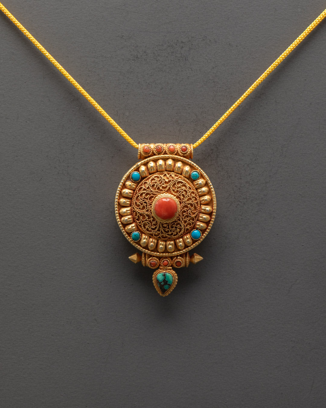 Tibetan Ghau Locket | Sacred Pendant for Meditation