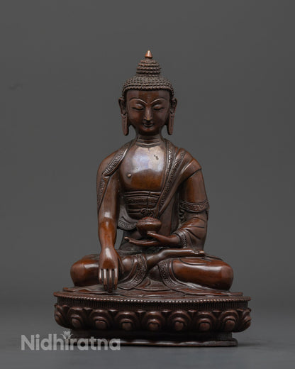 Tibetan Shakyamuni Buddha Sculpture | Sacred Artwork