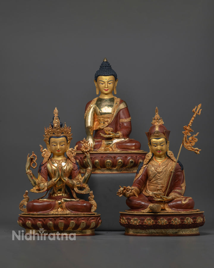 Three Great Beings of Vajrayana Set