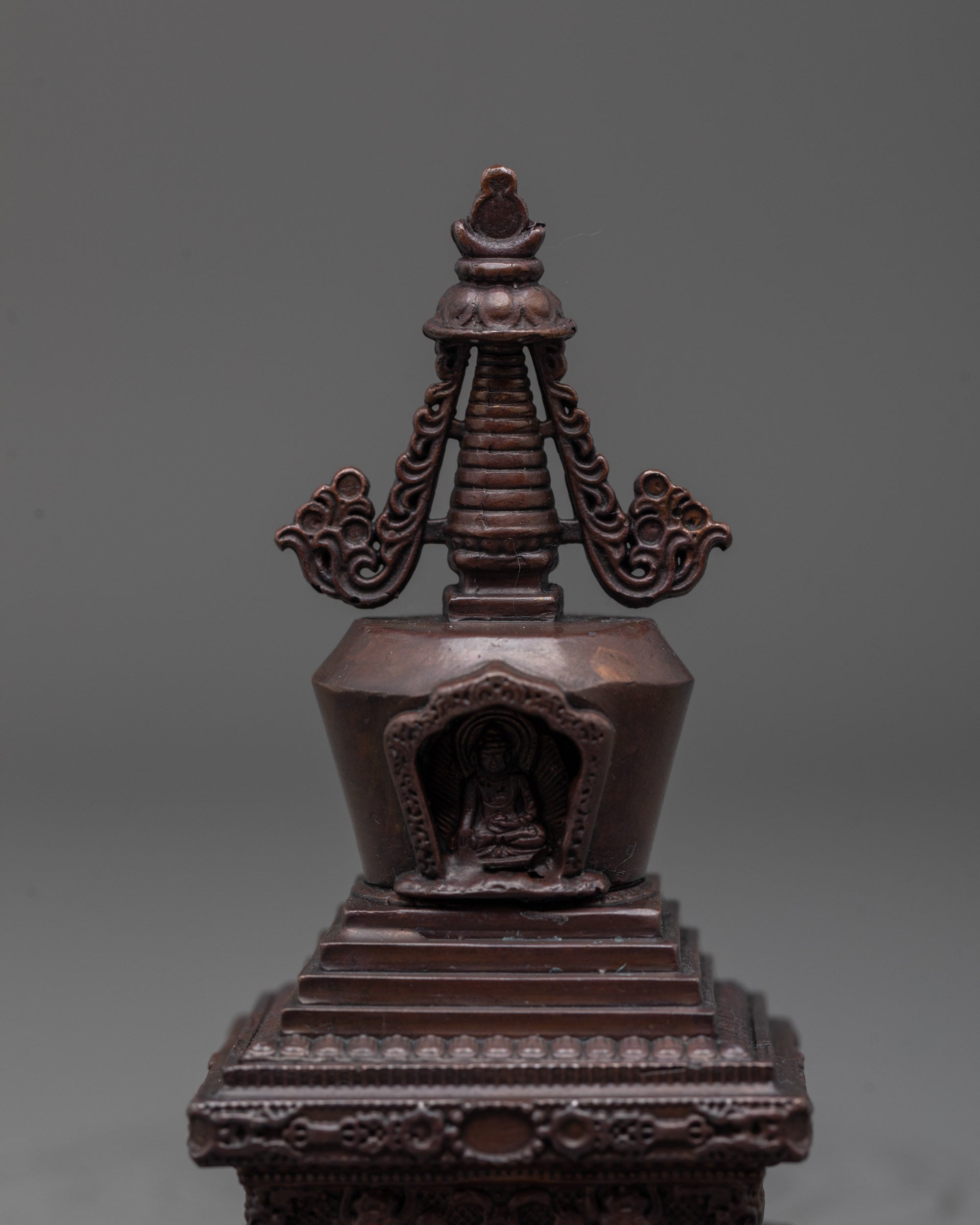 Traditionally Oxidized Made from Shakyamuni Buddha Stupa