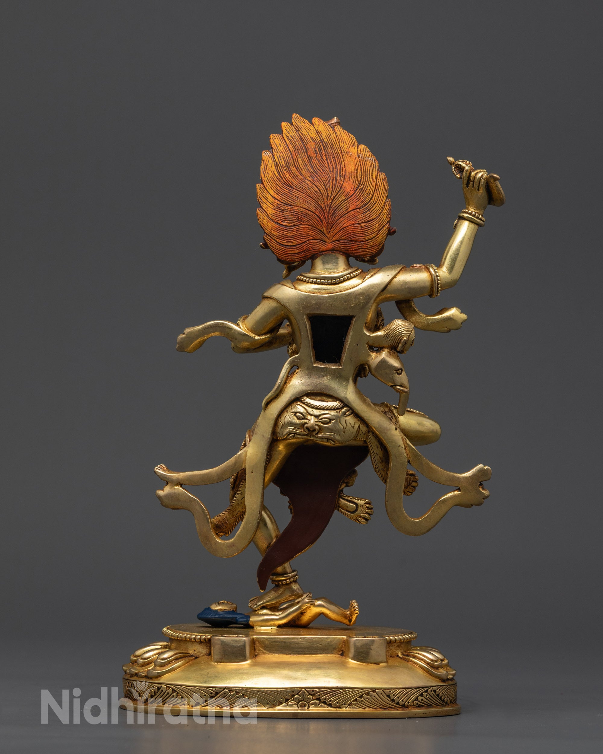 Troma Nagmo Statue | Black Mother Dakini Idol for Vajrayana Practice