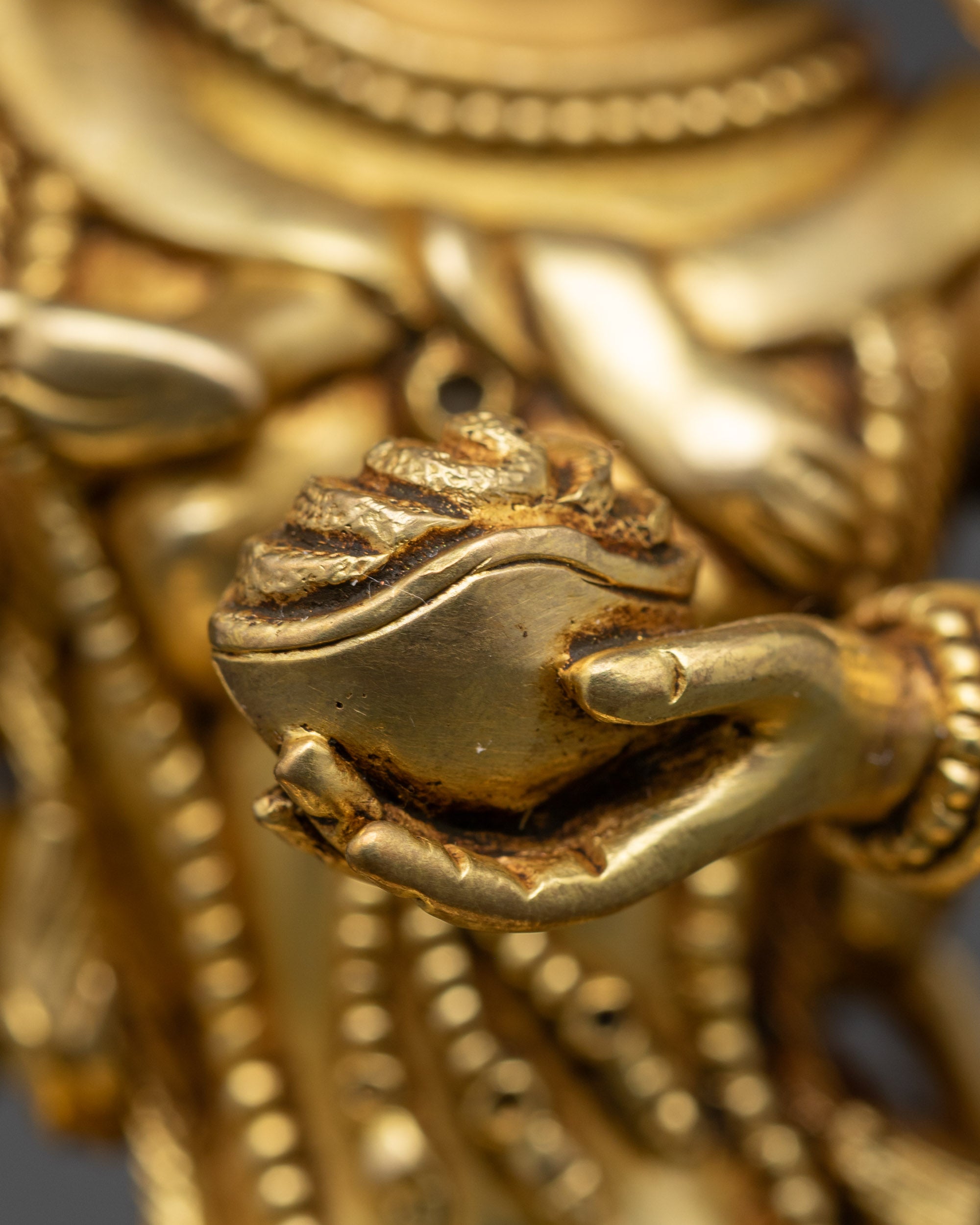 Troma Nagmo Statue | Black Mother Dakini Idol for Vajrayana Practice