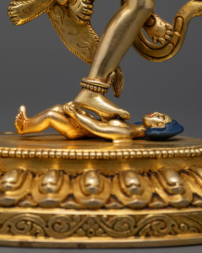 Troma Nagmo Statue | Black Mother Dakini Idol for Vajrayana Practice