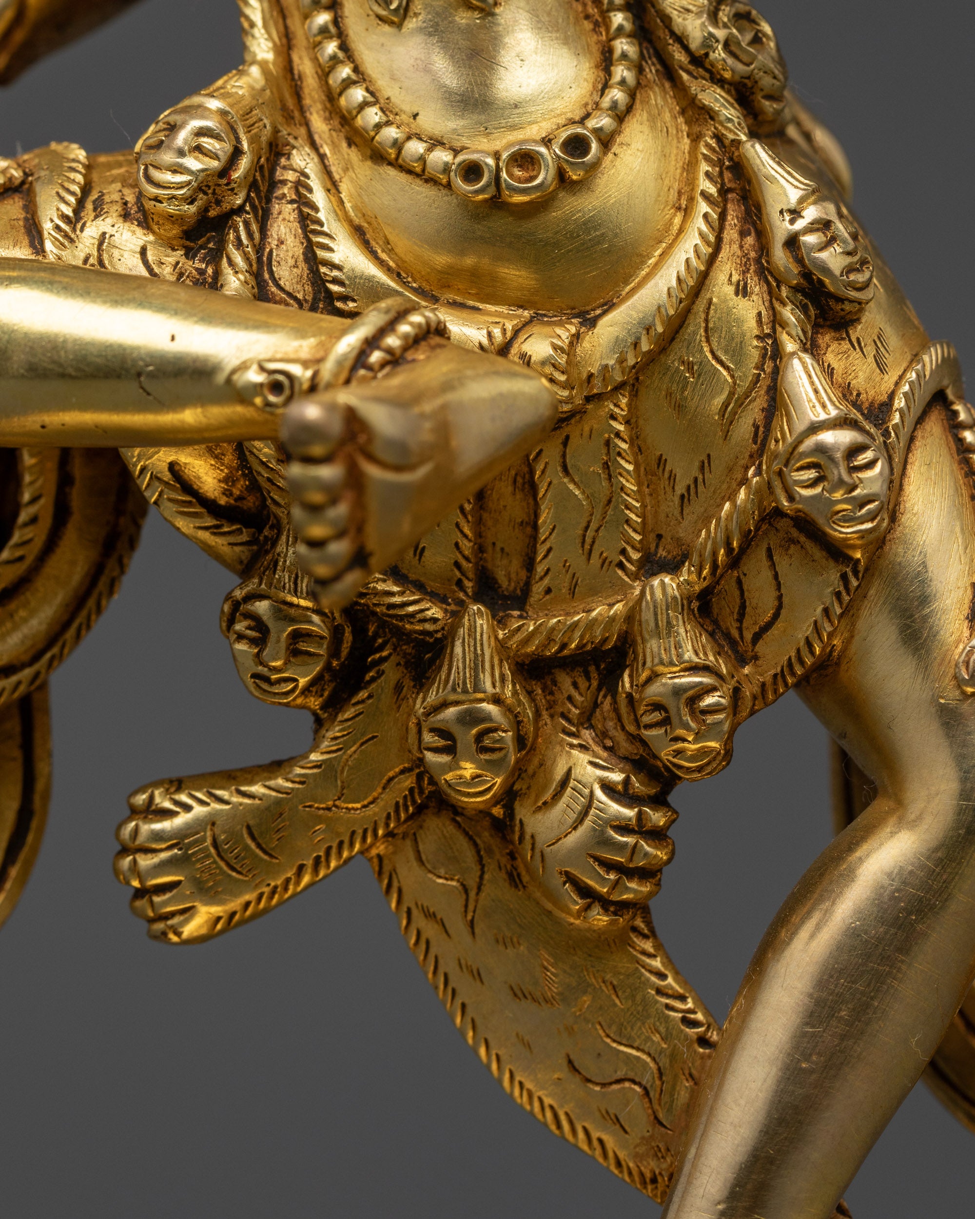 Troma Nagmo Statue | Black Mother Dakini Idol for Vajrayana Practice