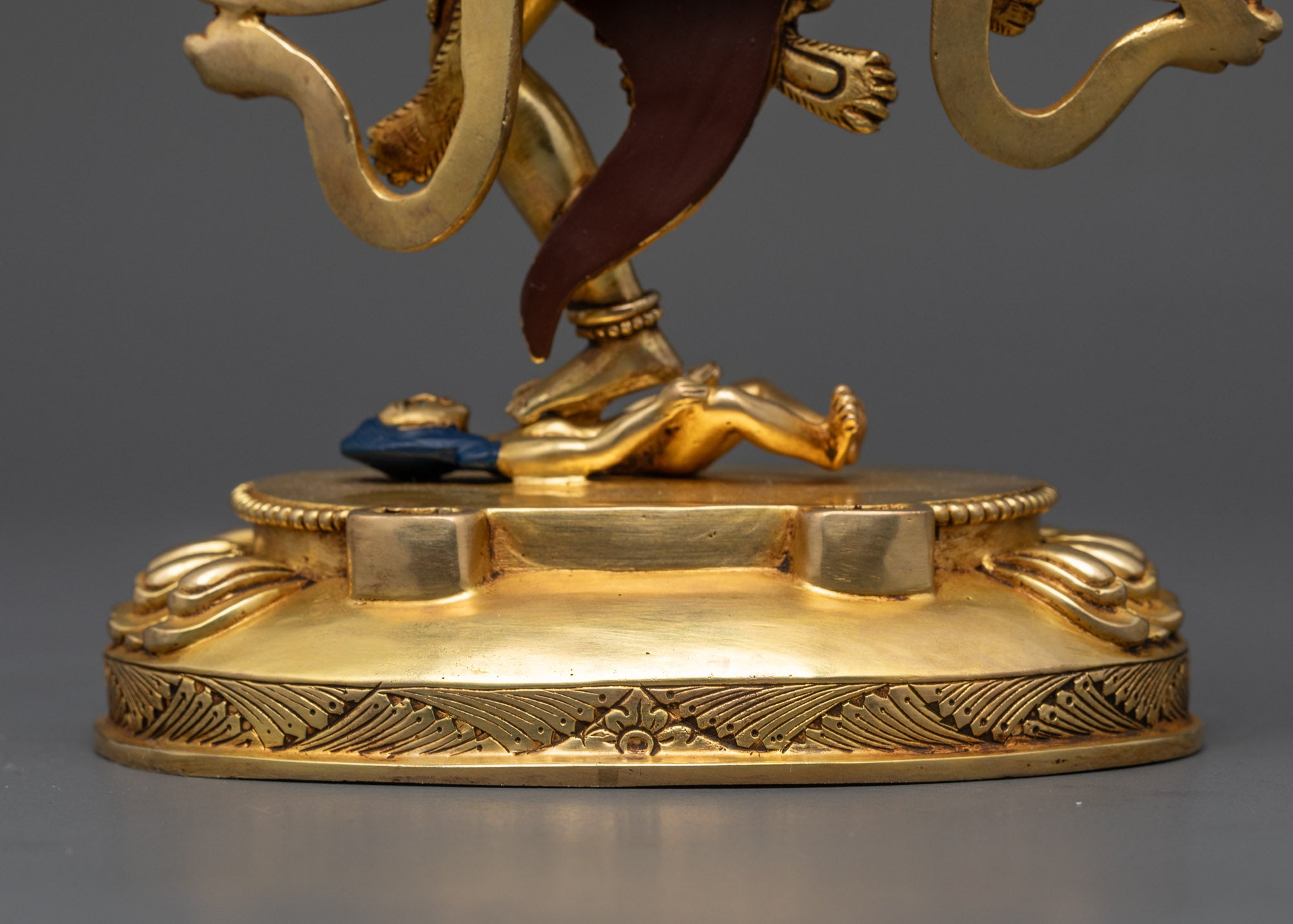 Troma Nagmo Statue | Black Mother Dakini Idol for Vajrayana Practice
