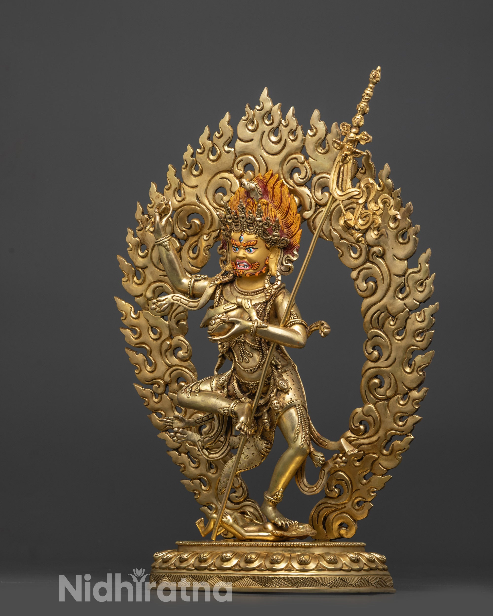 Khandro Troma Nagmo Statue | Tibetan Protector of Chöd Practice