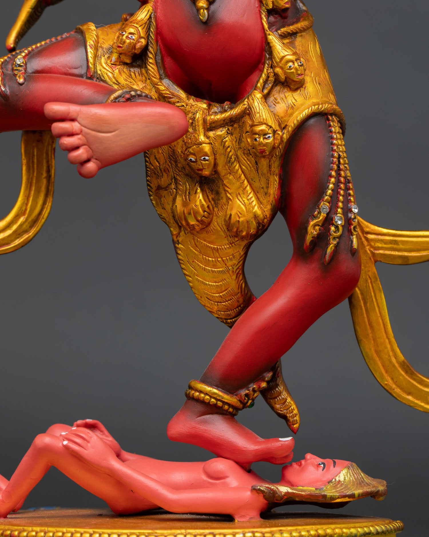 Troma Nagmo Statue from Nepal | Handmade Buddhist Figurine