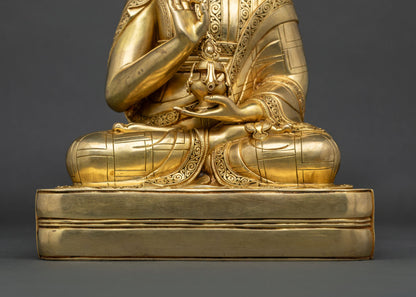 The Tsangpa Gyare Statue | Founder of Drukpa Kagyu Lineage
