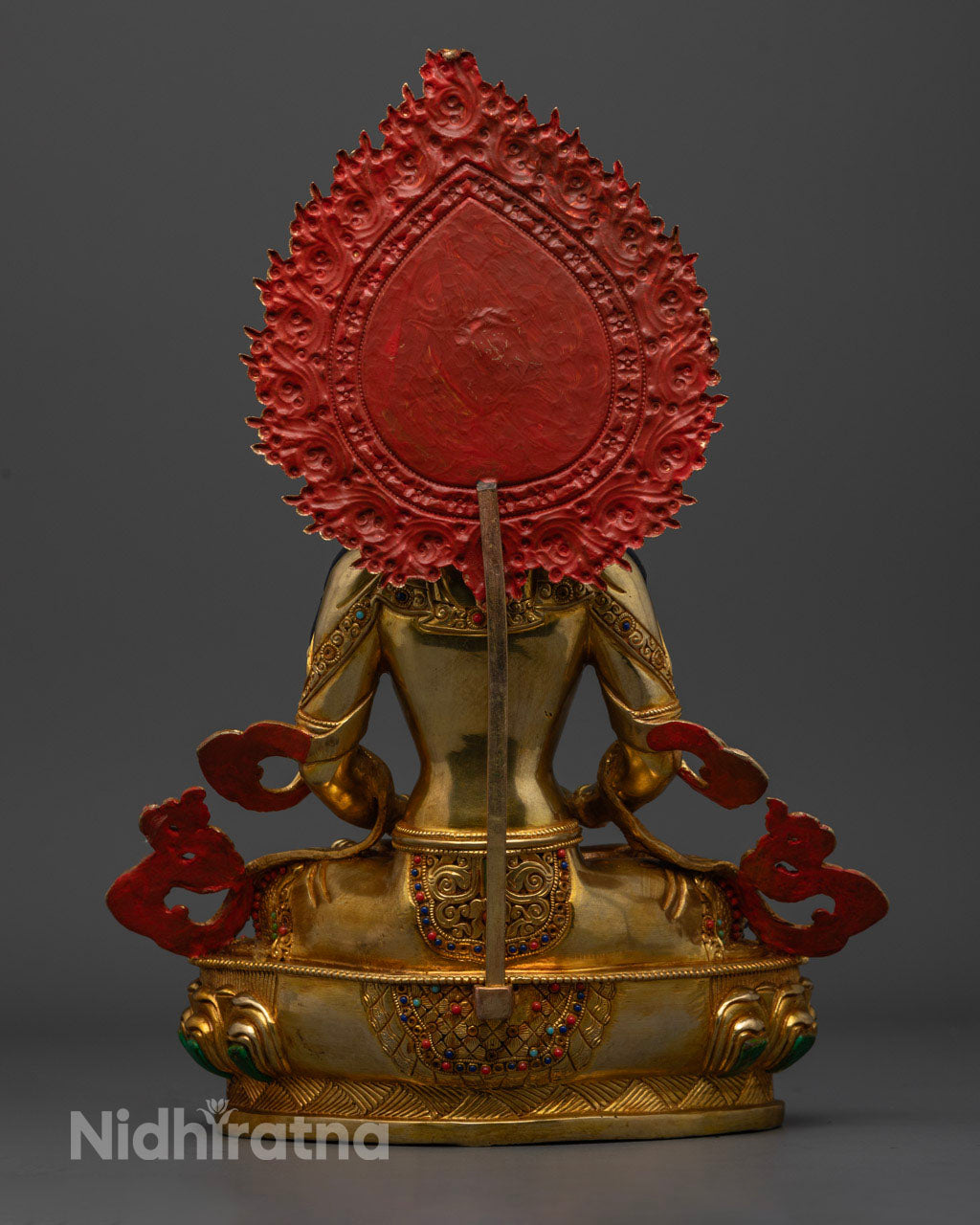 Amitayus Buddha mantra Statue