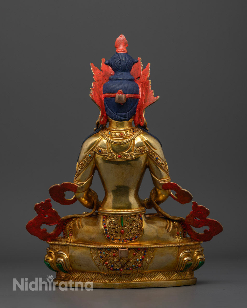 Amitayus Buddha mantra Statue