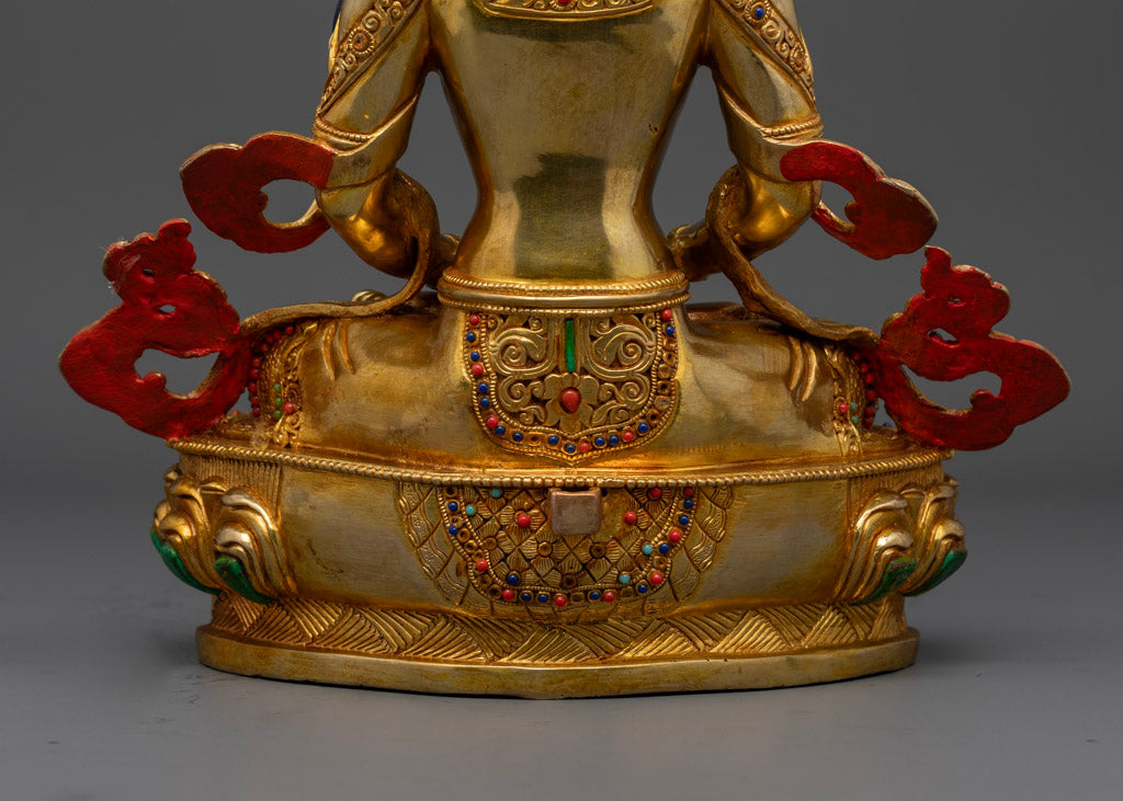 Amitayus Buddha mantra Statue