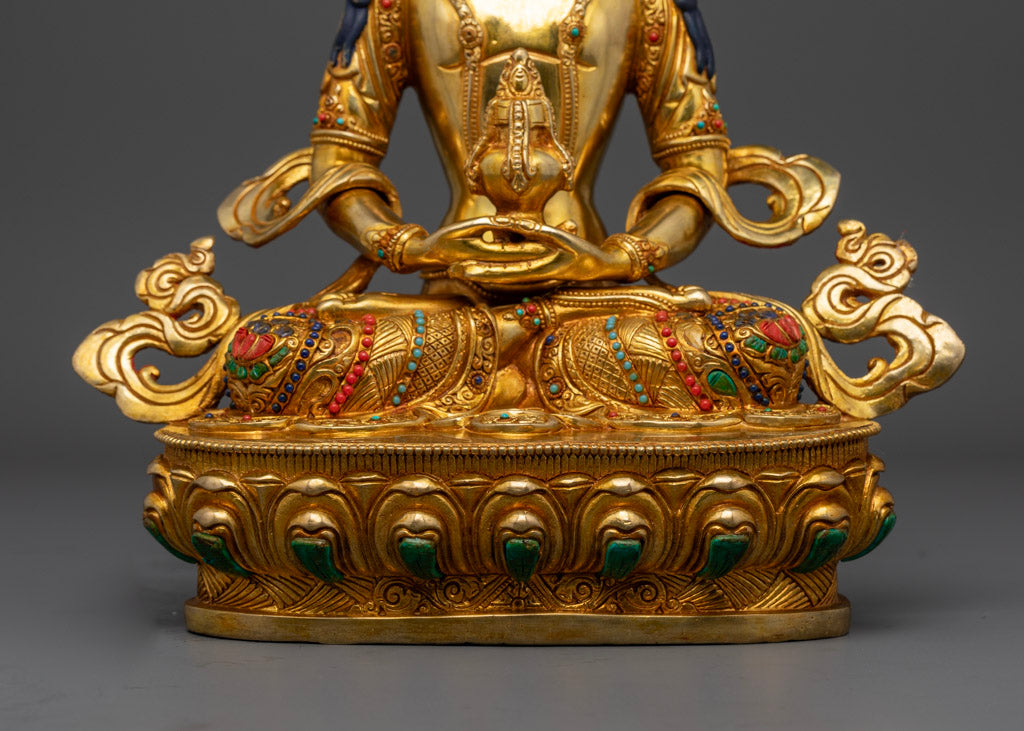 Amitayus Buddha mantra Statue