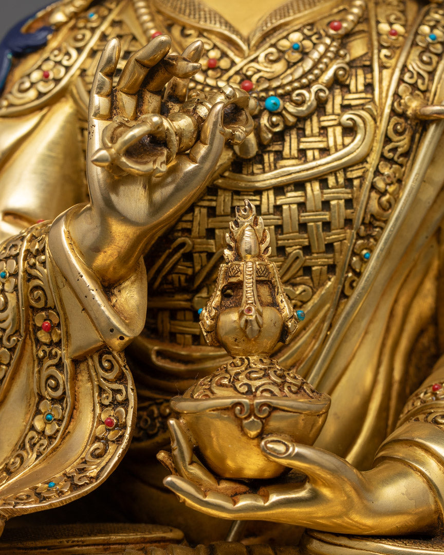 Artfully Designed Guru Tsokye Dorje Statue