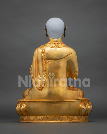 Je Tsongkhapa & Disciples Statue Set | Exclusive Buddhist Sculptures