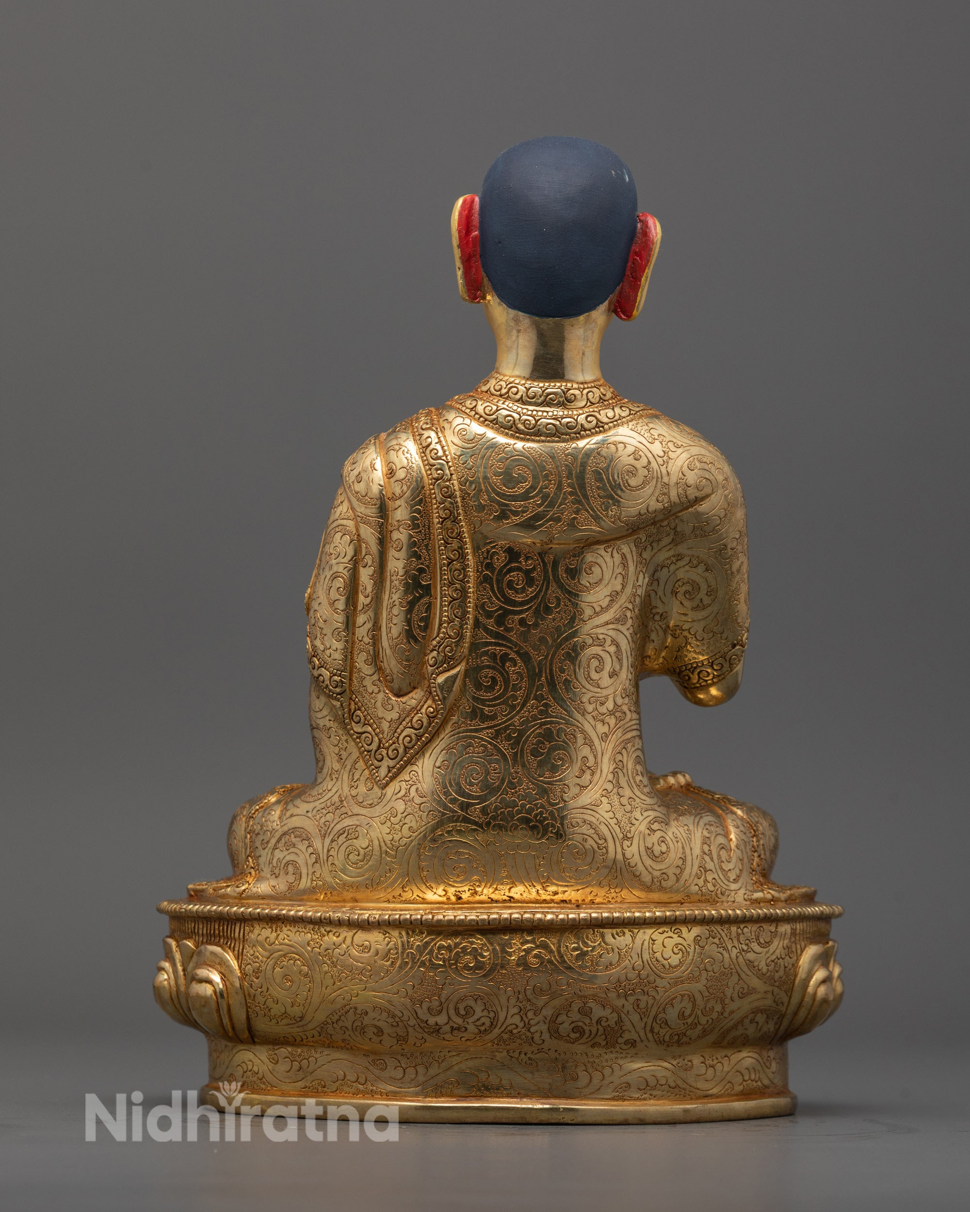 Je Tsongkhapa with Gyaltsab and Khedrup Statues