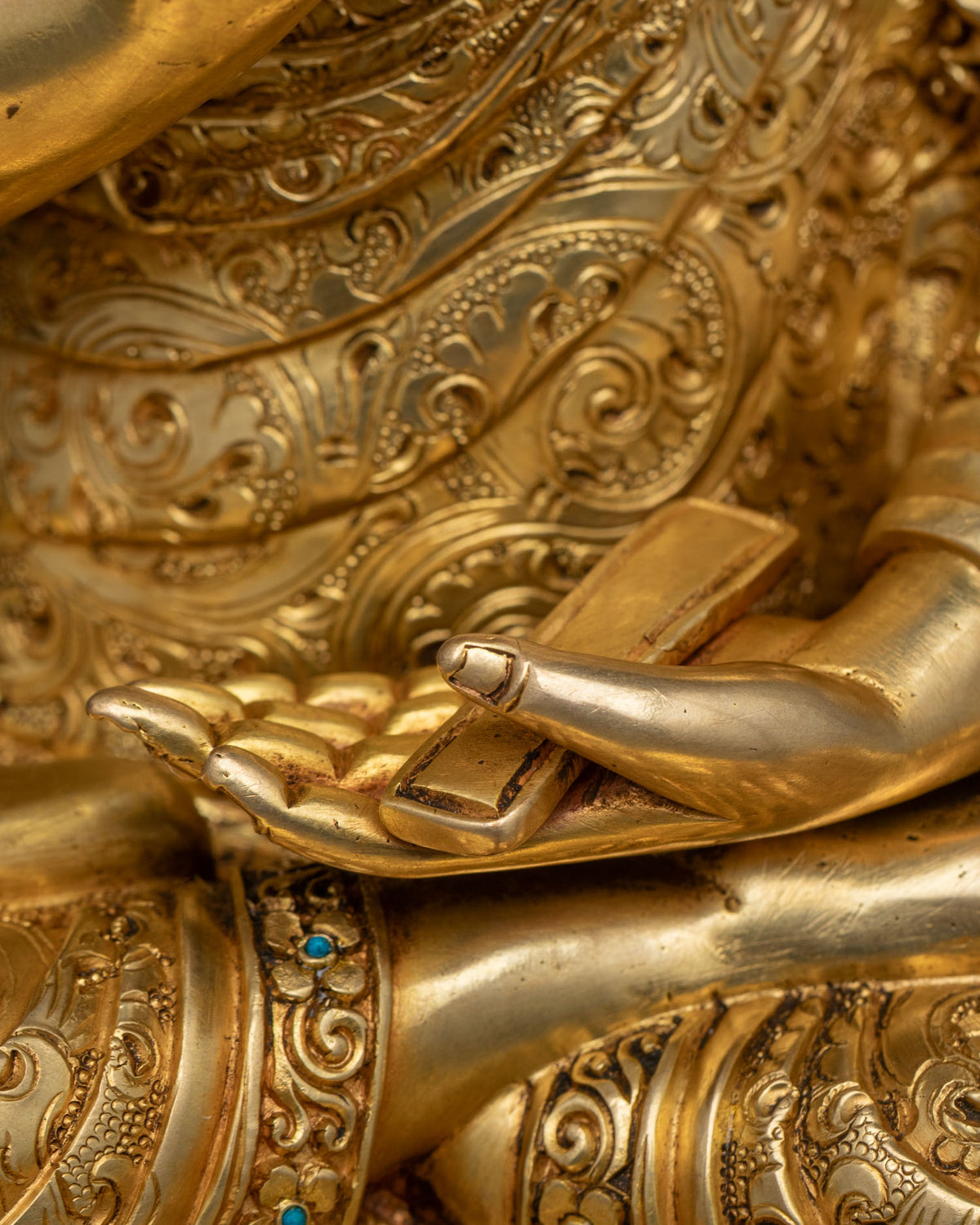 Lama Tsongkhapa & Disciples Statue Set - Guidance for Your Meditation