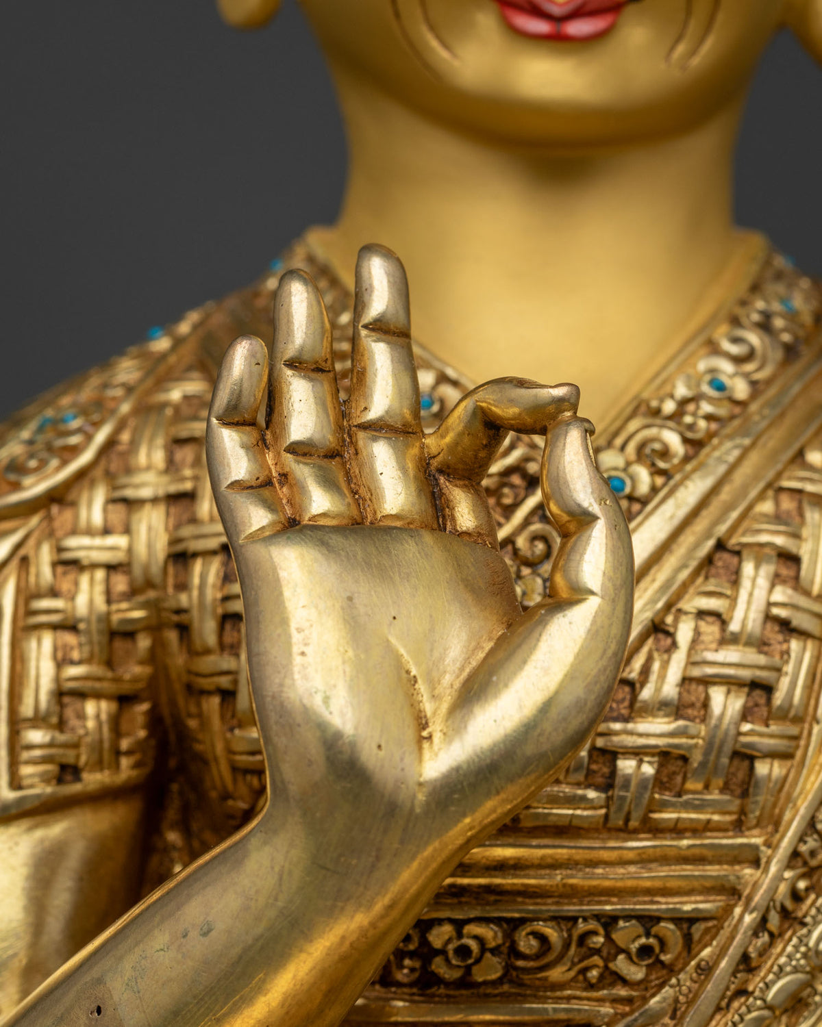 Lama Tsongkhapa & Disciples Statue Set - Guidance for Your Meditation