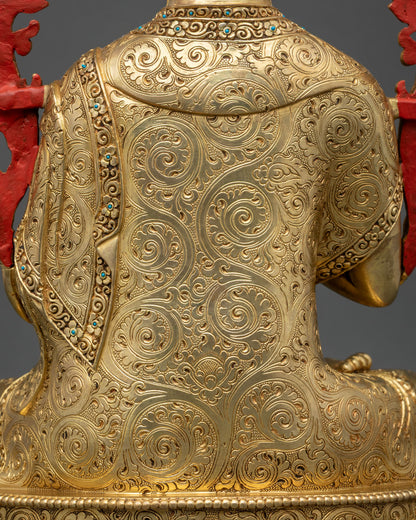 Lama Tsongkhapa & Disciples Statue Set - Guidance for Your Meditation