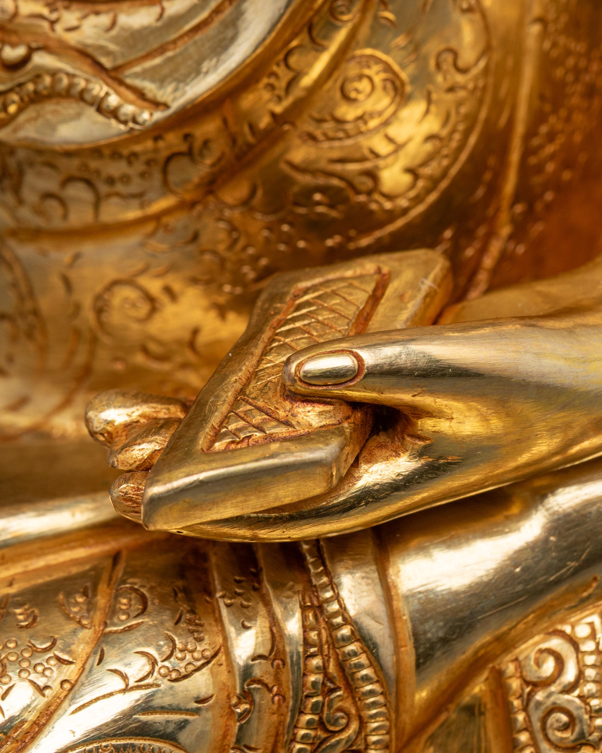 Je Tsongkhapa with Gyaltsab and Khedrup Statues