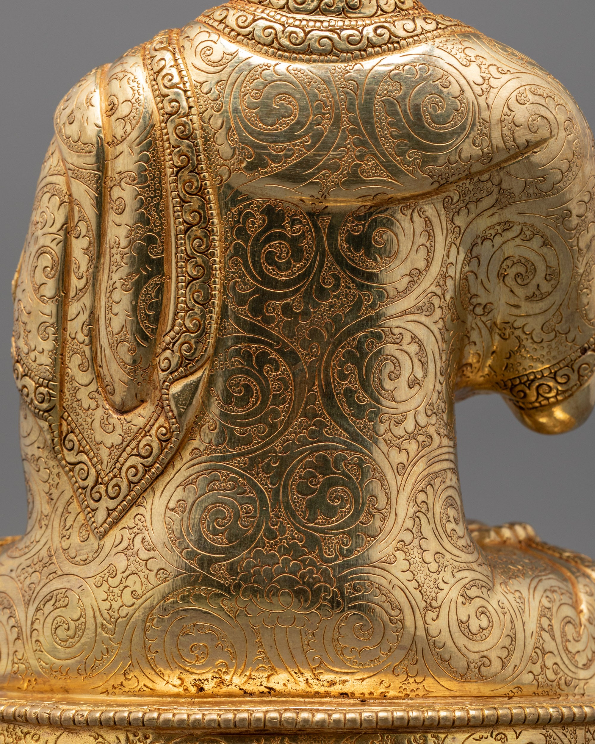 Je Tsongkhapa with Gyaltsab and Khedrup Statues