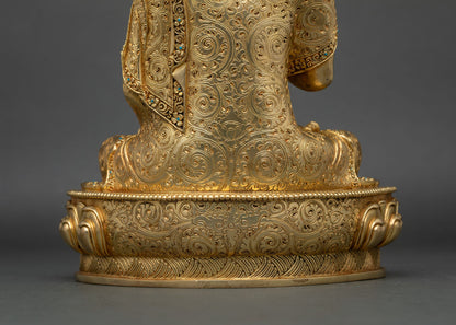 Lama Tsongkhapa & Disciples Statue Set - Guidance for Your Meditation