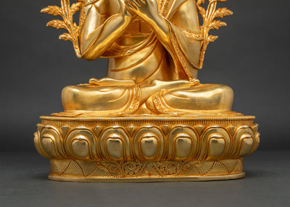 Je Tsongkhapa & Disciples Statue Set | Exclusive Buddhist Sculptures