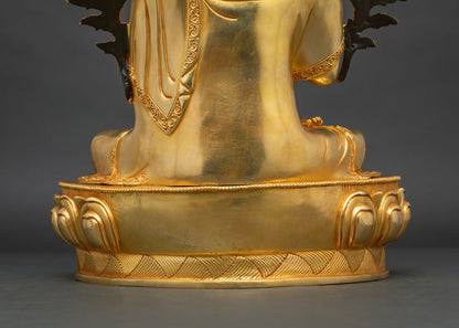 Je Tsongkhapa & Disciples Statue Set | Exclusive Buddhist Sculptures