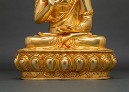 Je Tsongkhapa & Disciples Statue Set | Exclusive Buddhist Sculptures