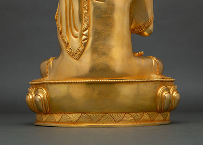 Je Tsongkhapa & Disciples Statue Set | Exclusive Buddhist Sculptures