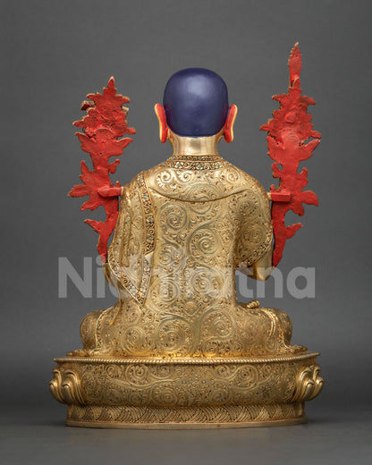 Lama Tsongkhapa & Disciples Statue Set - Guidance for Your Meditation