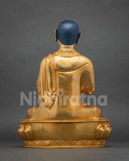 Je Tsongkhapa & Disciples Statue Set | Exclusive Buddhist Sculptures