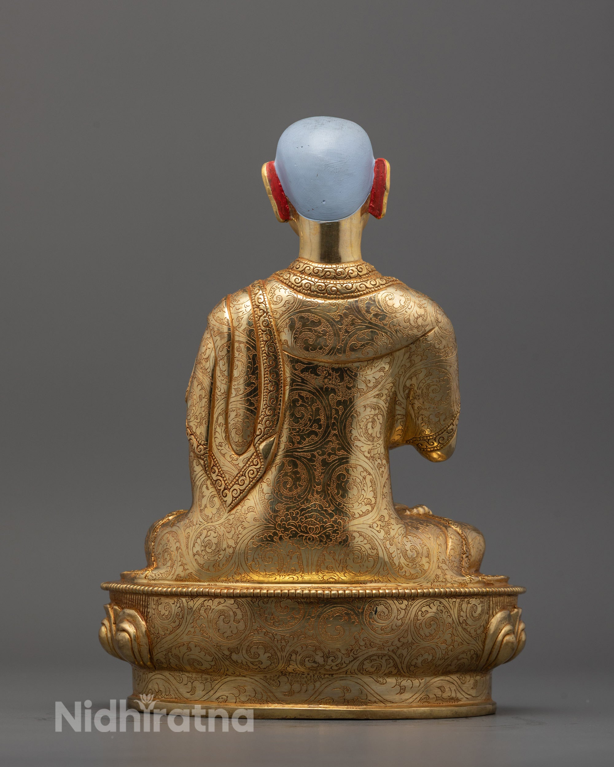 Je Tsongkhapa with Gyaltsab and Khedrup Statues