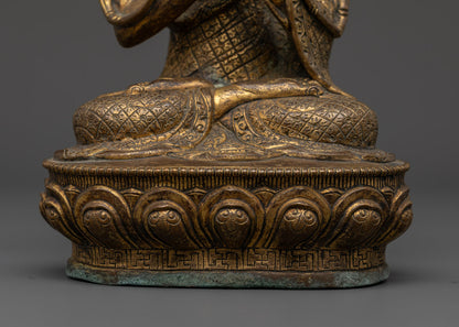 Tsongkhapa, Gyaltsab Je and Khedrup Je Statue Set