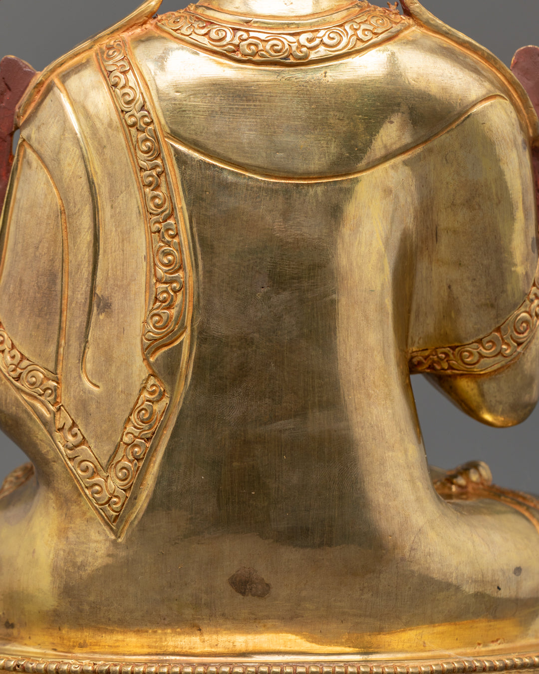 Guru Tsongkhapa with Disciples Statues