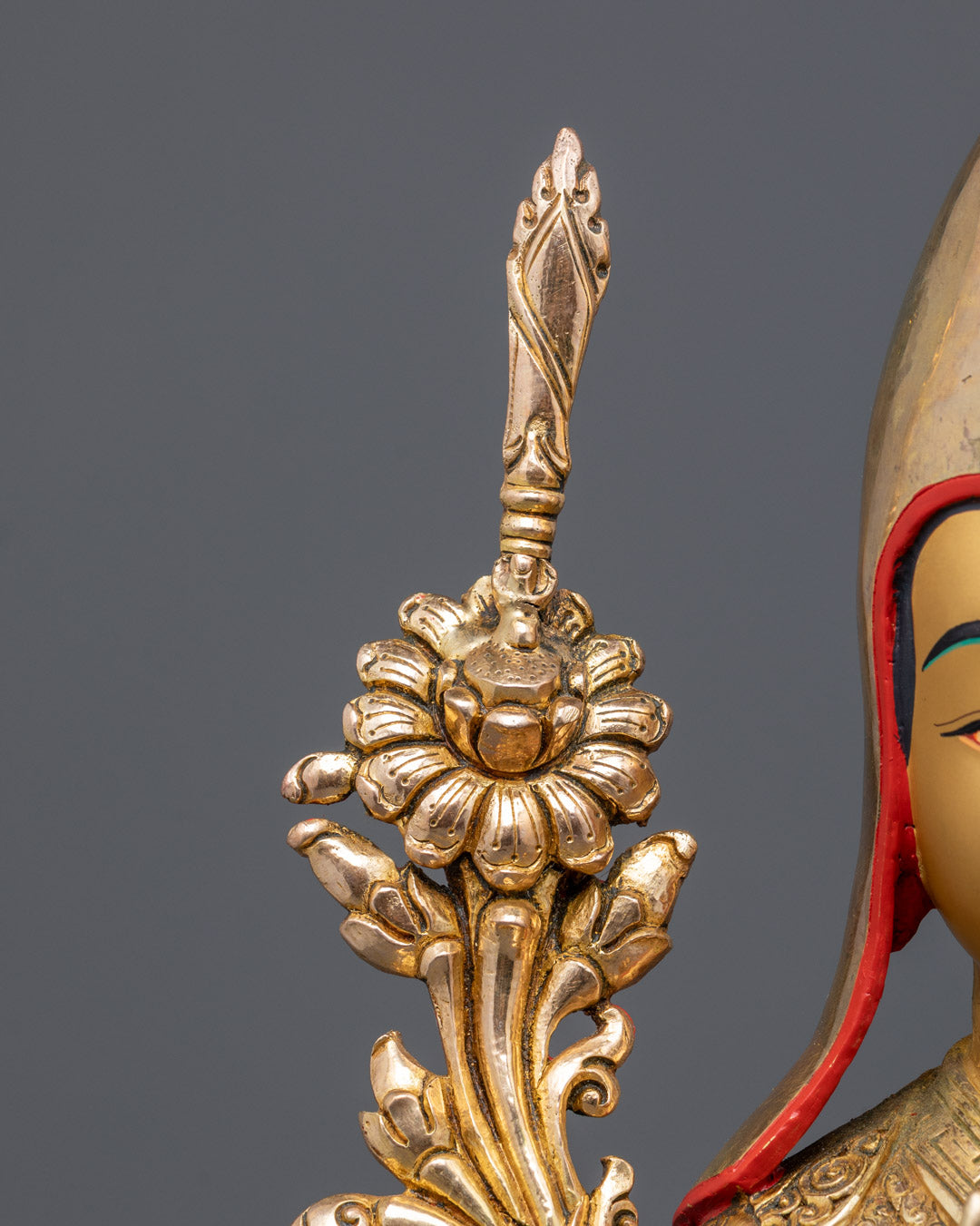 Handcrafted Tsongkhapa Set Statues | Himalayan Buddhist Art