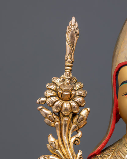 Handcrafted Tsongkhapa Set Statues | Himalayan Buddhist Art