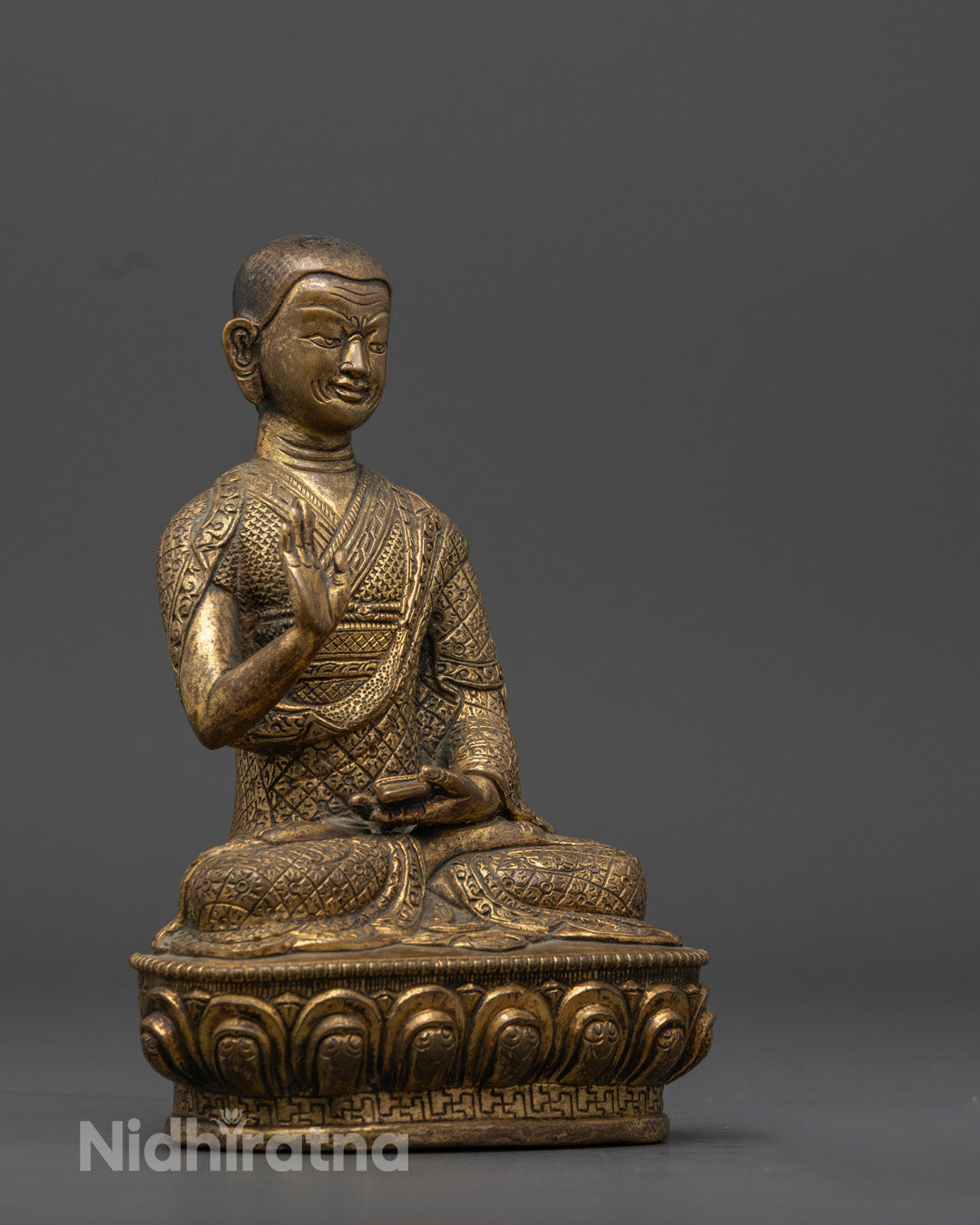 Tsongkhapa, Gyaltsab Je and Khedrup Je Statue Set