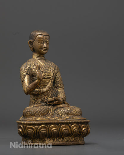 Tsongkhapa, Gyaltsab Je and Khedrup Je Statue Set