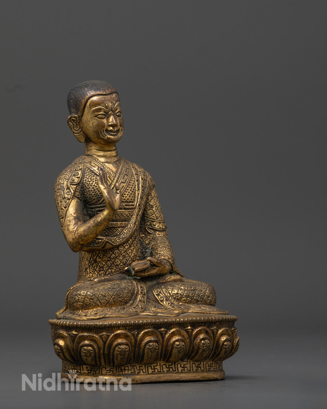 Tsongkhapa, Gyaltsab Je and Khedrup Je Statue Set