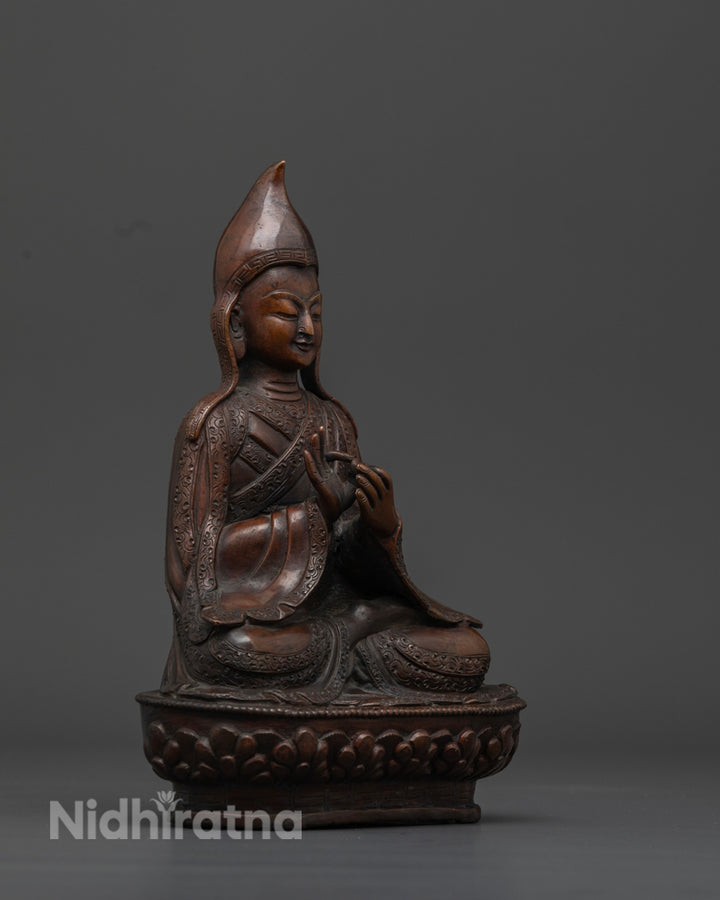 Je Tsongkhapa Statue for Meditation | The Enlightened Lama