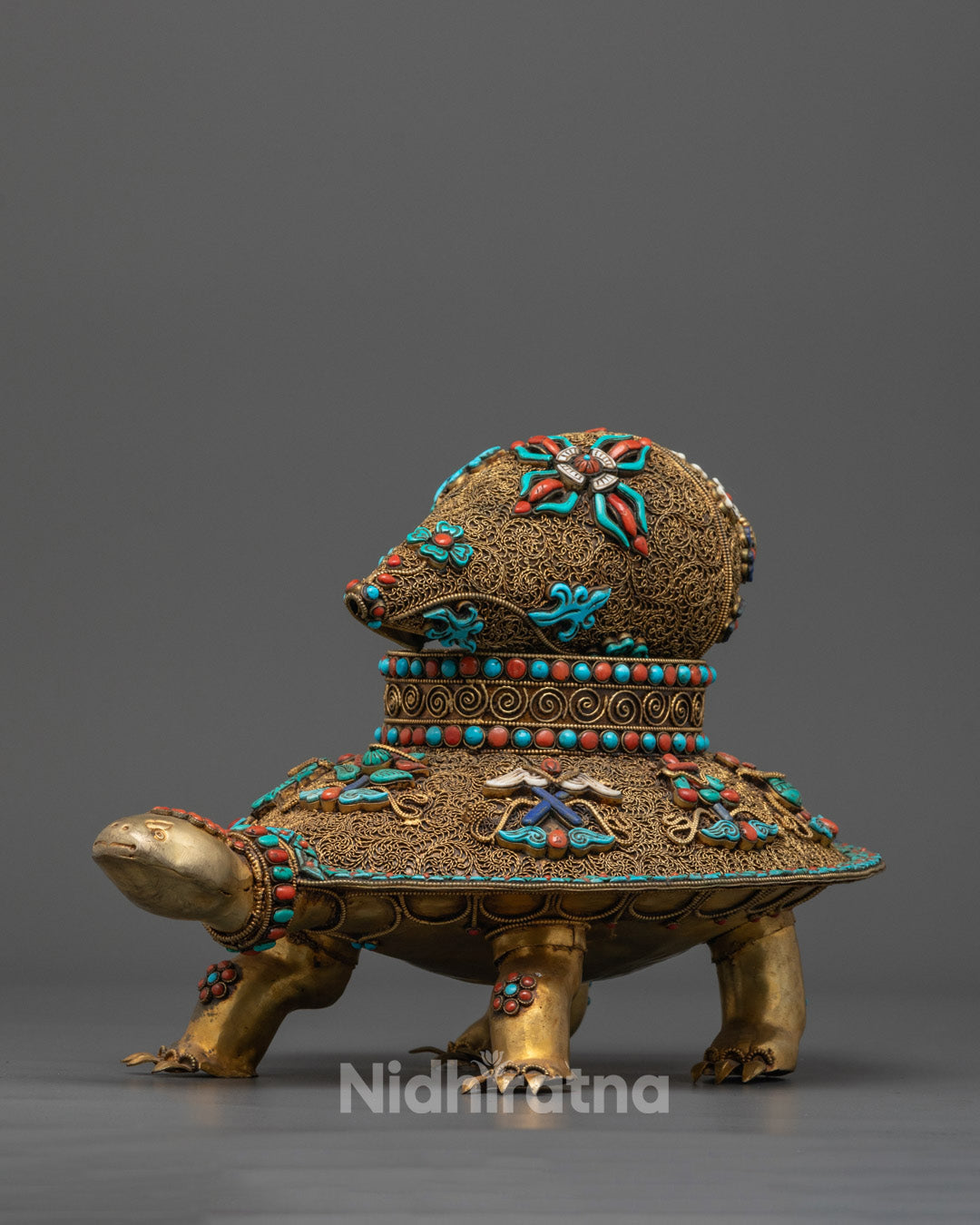 Turtle with Conch Shell | Buddhist Tradition