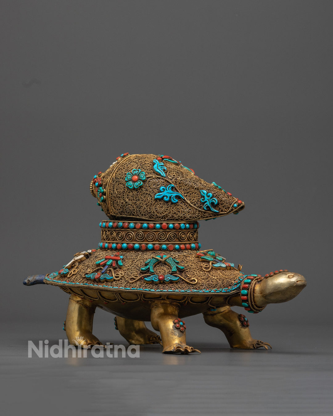 Turtle with Conch Shell | Buddhist Tradition