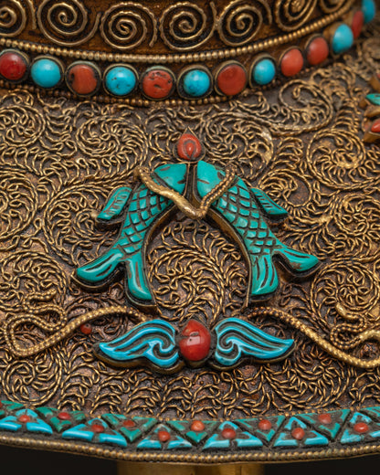 Turtle with Conch Shell | Buddhist Tradition