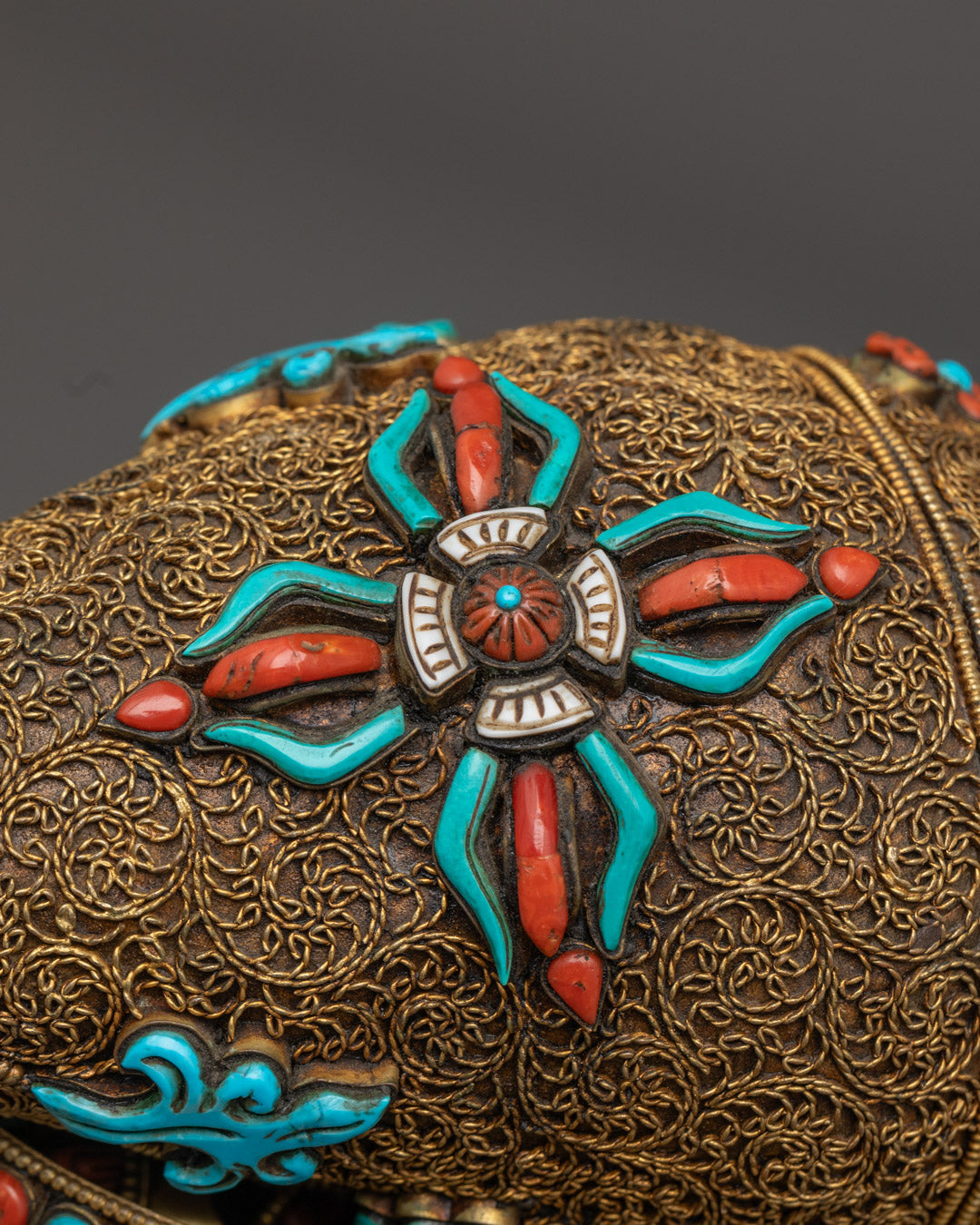Turtle with Conch Shell | Buddhist Tradition